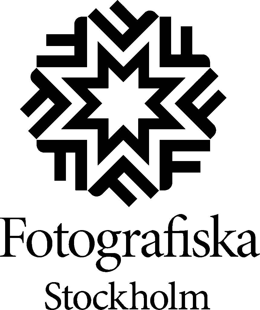 Fotografiska logo Stockholm black